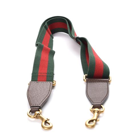 gucci canvas web shoulder strap.